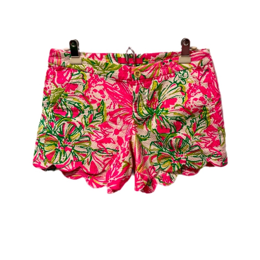 🌺 LIKE NEW Lilly Pulitzer Buttercup Stretch Short Koala Me Maybe Women’s Size 6